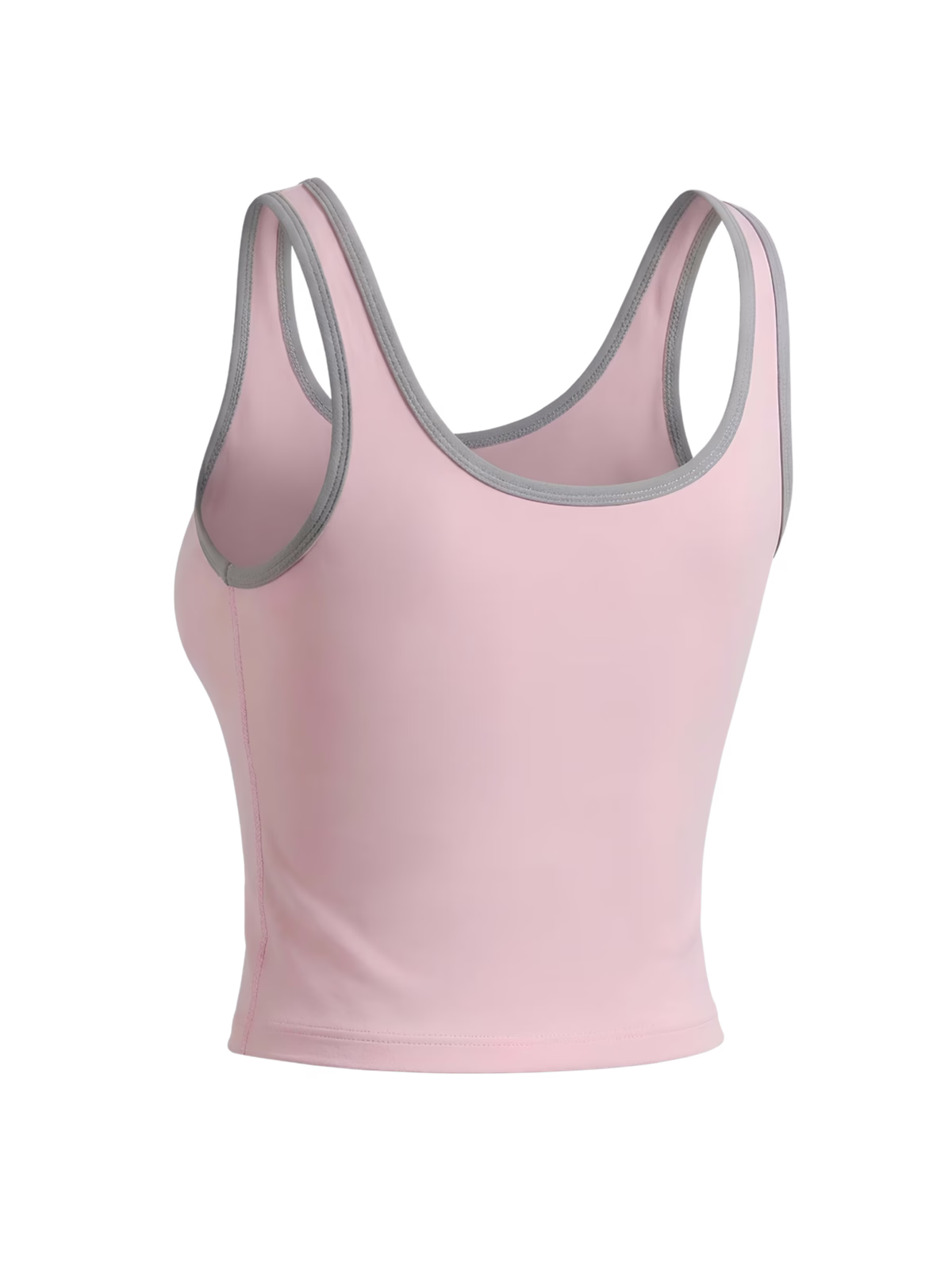 AURA Top Bicolor Duo · Rosa Palo en color Rosa Palo - Puesta en modelo en movimiento | AYA