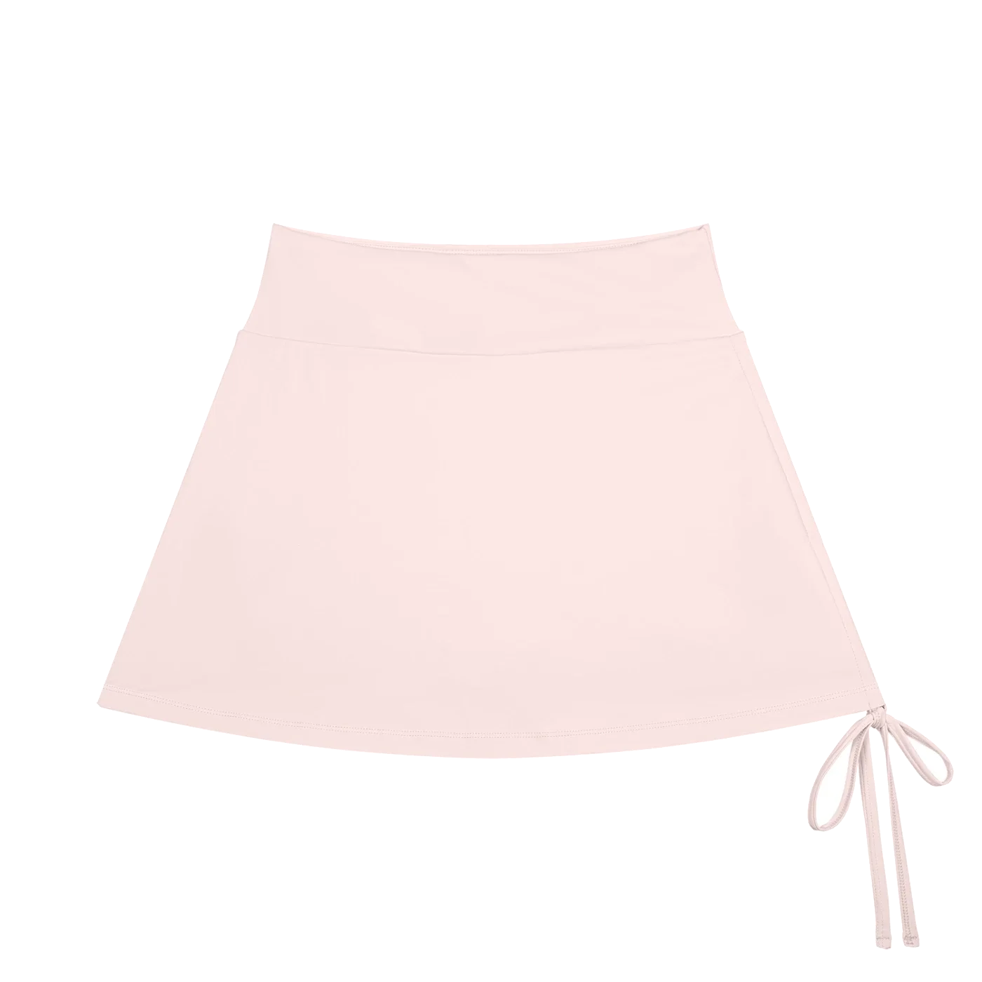 SCULPT Drawstring A-Line Falda-Pantalón · Rosa Palo en color Rosa Palo - Vista frontal de estudio | AYA