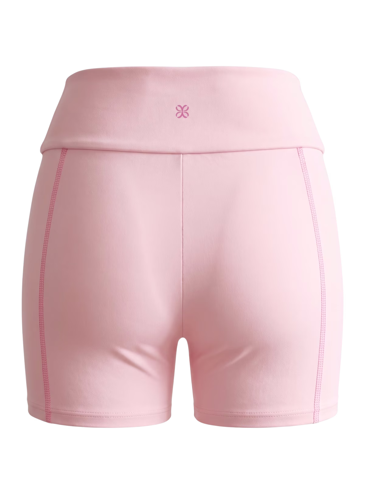 SCULPT High-Waisted Short Ciclista · Rosa en color Rosa - Puesta en modelo en movimiento | AYA