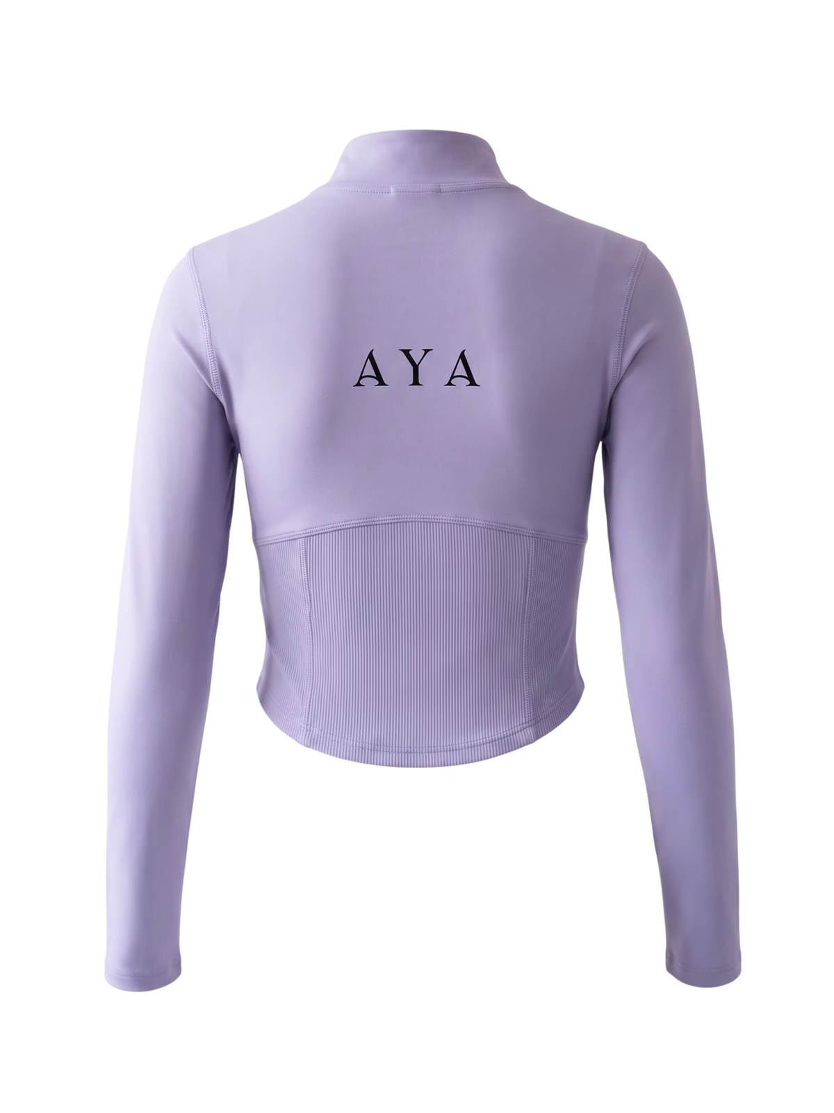 HORIZON Slim-Fit Chaqueta Cremallera Completa · Púrpura en color Púrpura - Puesta en modelo en movimiento | AYA
