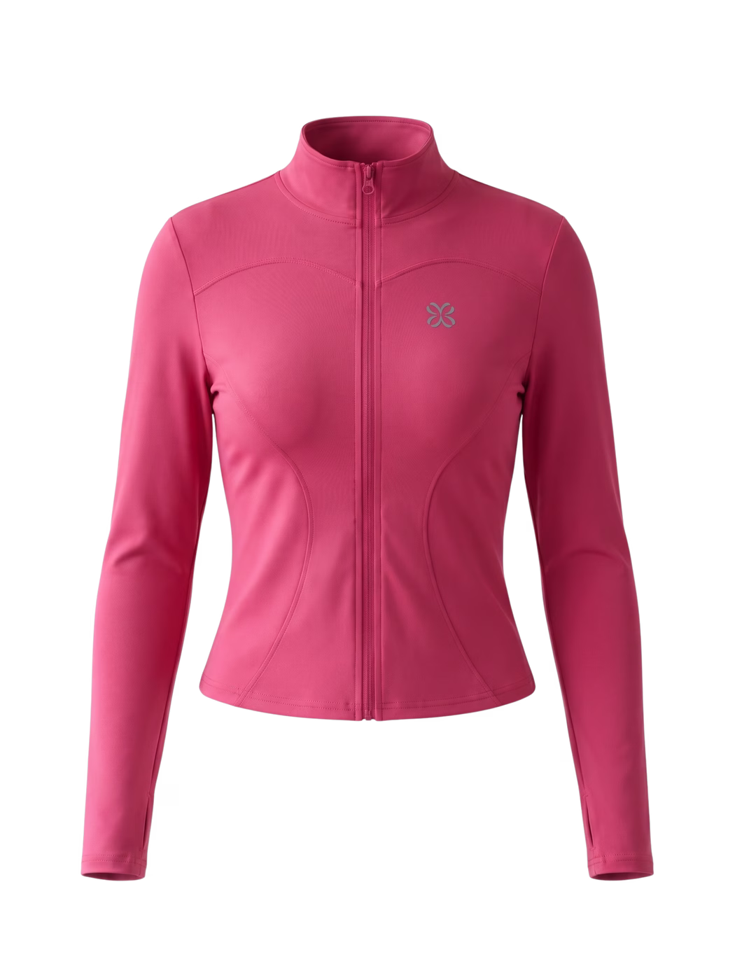 Yoga Sports Jacket · Rosa Empolvado en color Rosa Empolvado - Vista frontal de estudio | AYA
