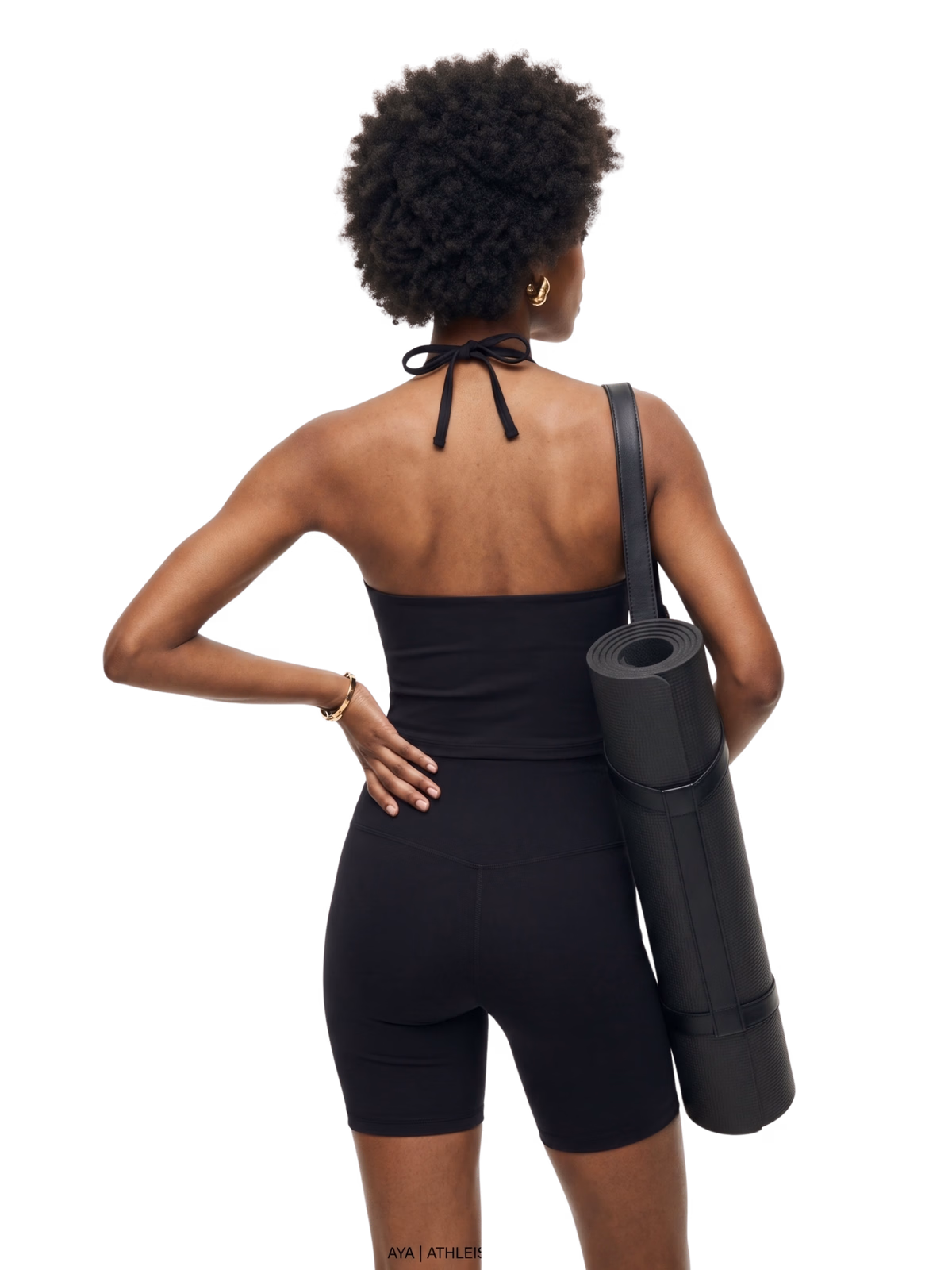 Noir Arc Halter - Vista Editorial 1