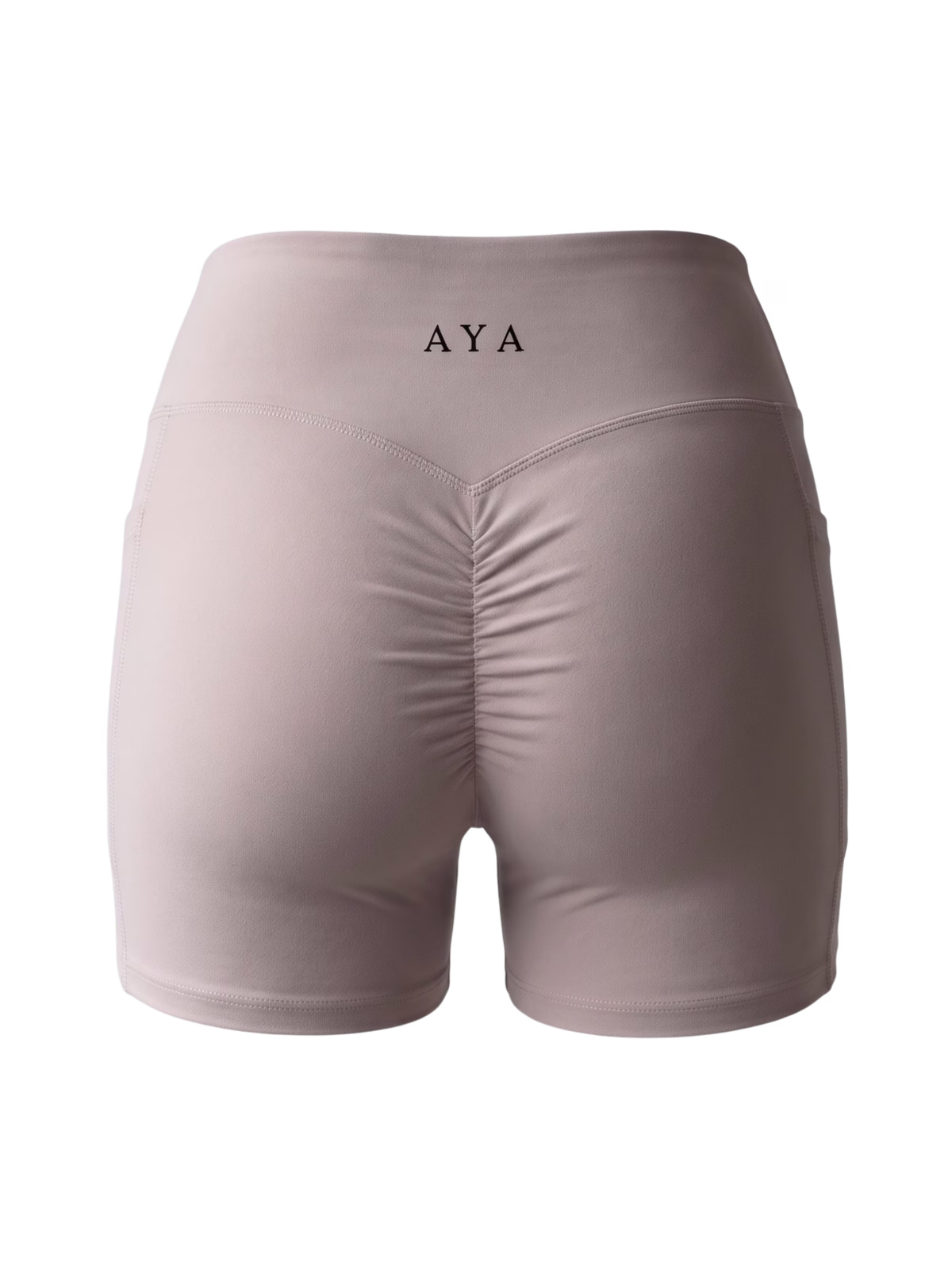 SCULPT Short Técnico con Bolsillo · Púrpura Ceniza en color Púrpura Ceniza - Puesta en modelo en movimiento | AYA