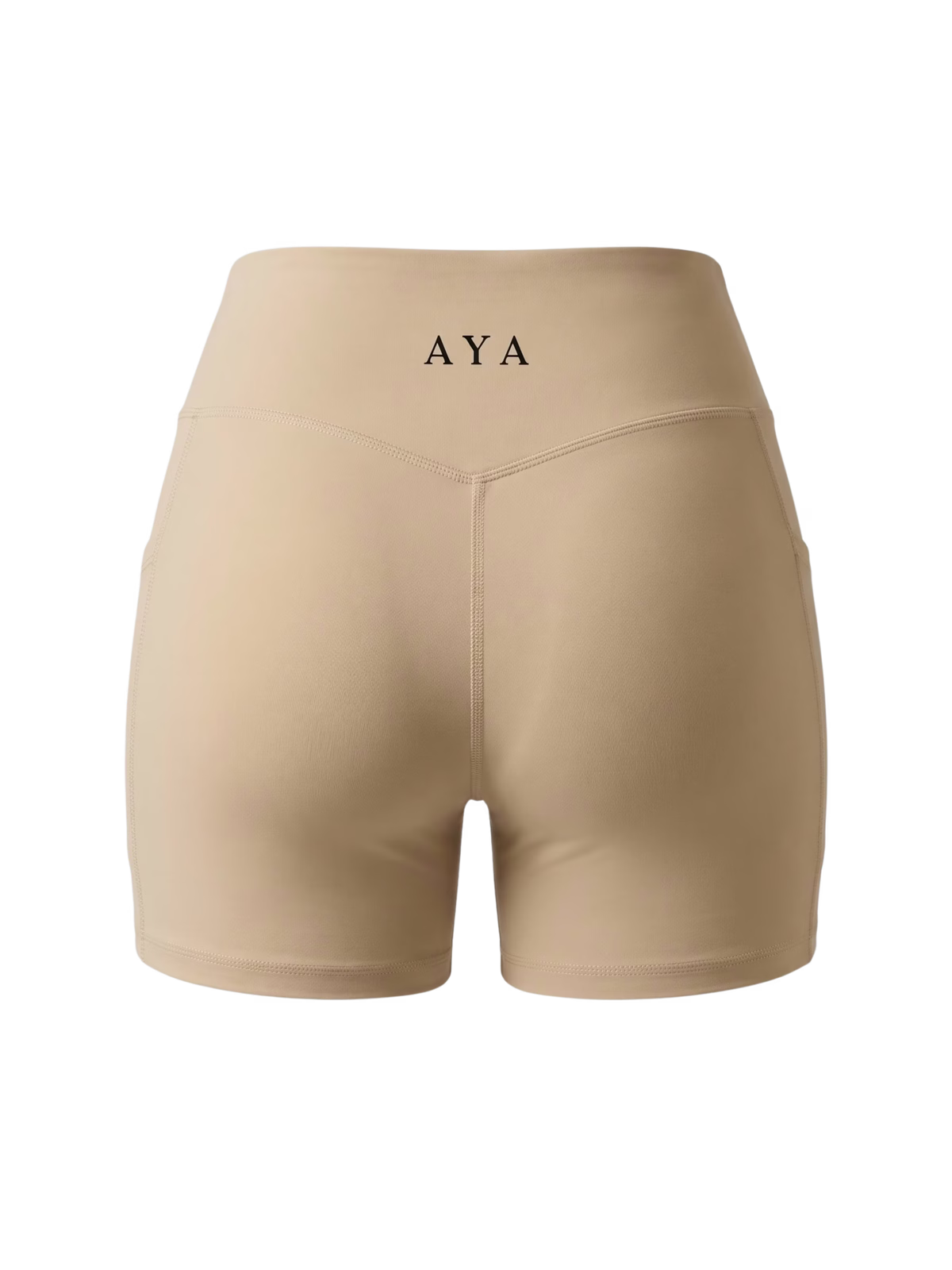 SCULPT Short Técnico con Bolsillo · Caqui en color Caqui - Puesta en modelo en movimiento | AYA