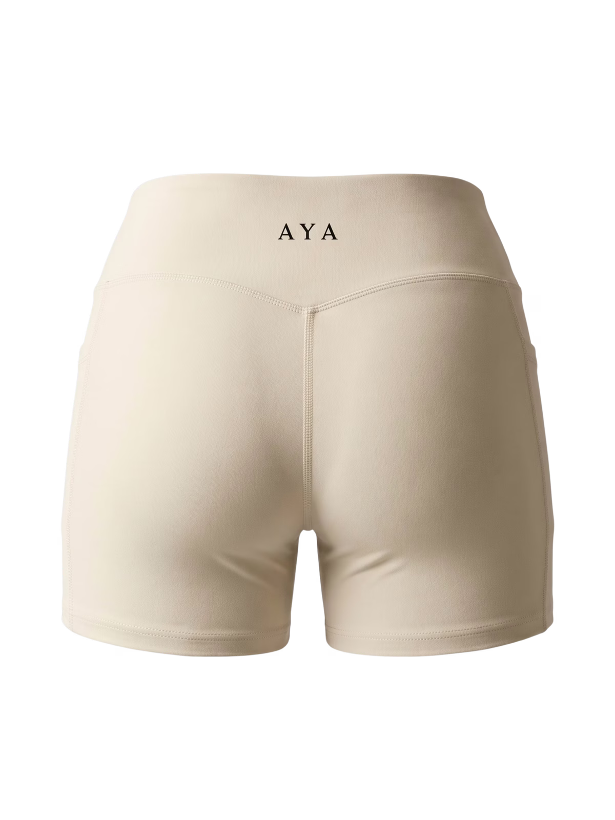 SCULPT Short Técnico con Bolsillo · Albaricoque Claro en color Albaricoque Claro - Puesta en modelo en movimiento | AYA
