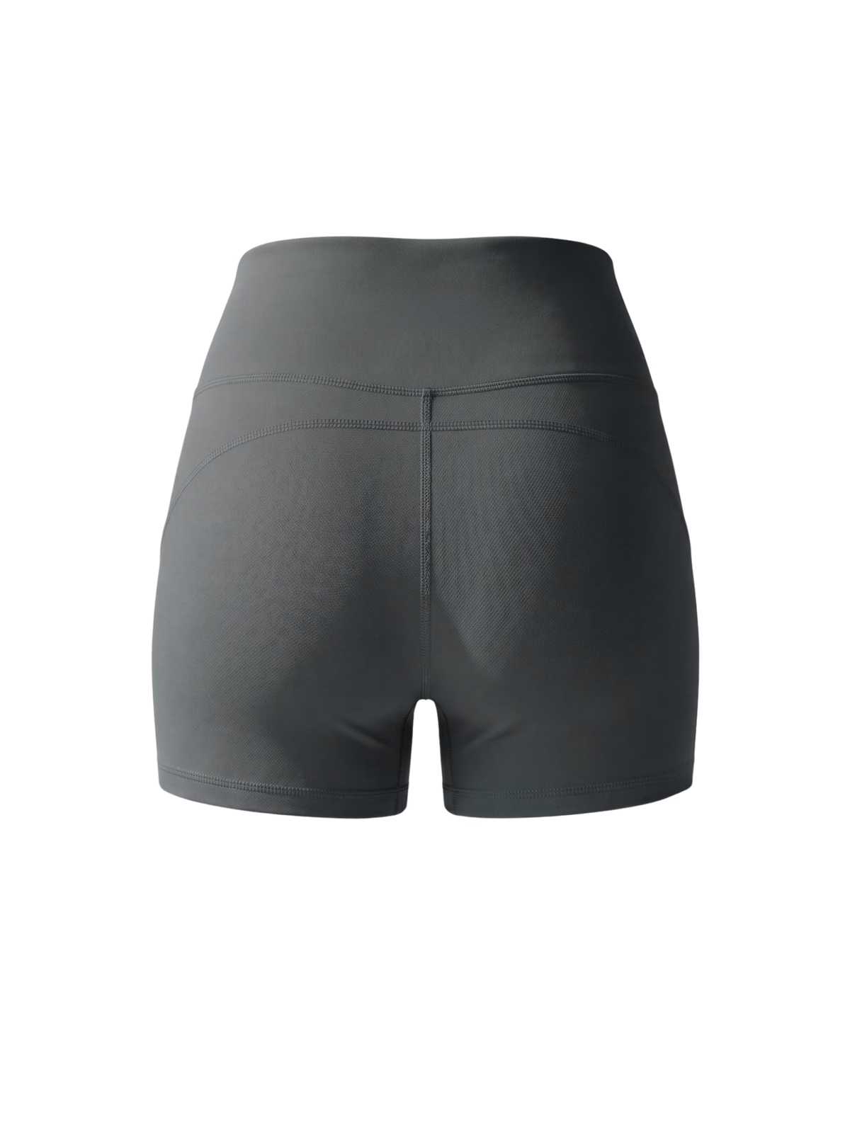 SCULPT Short Biker Clásico · Gris Marengo en color Gris Marengo - Puesta en modelo en movimiento | AYA