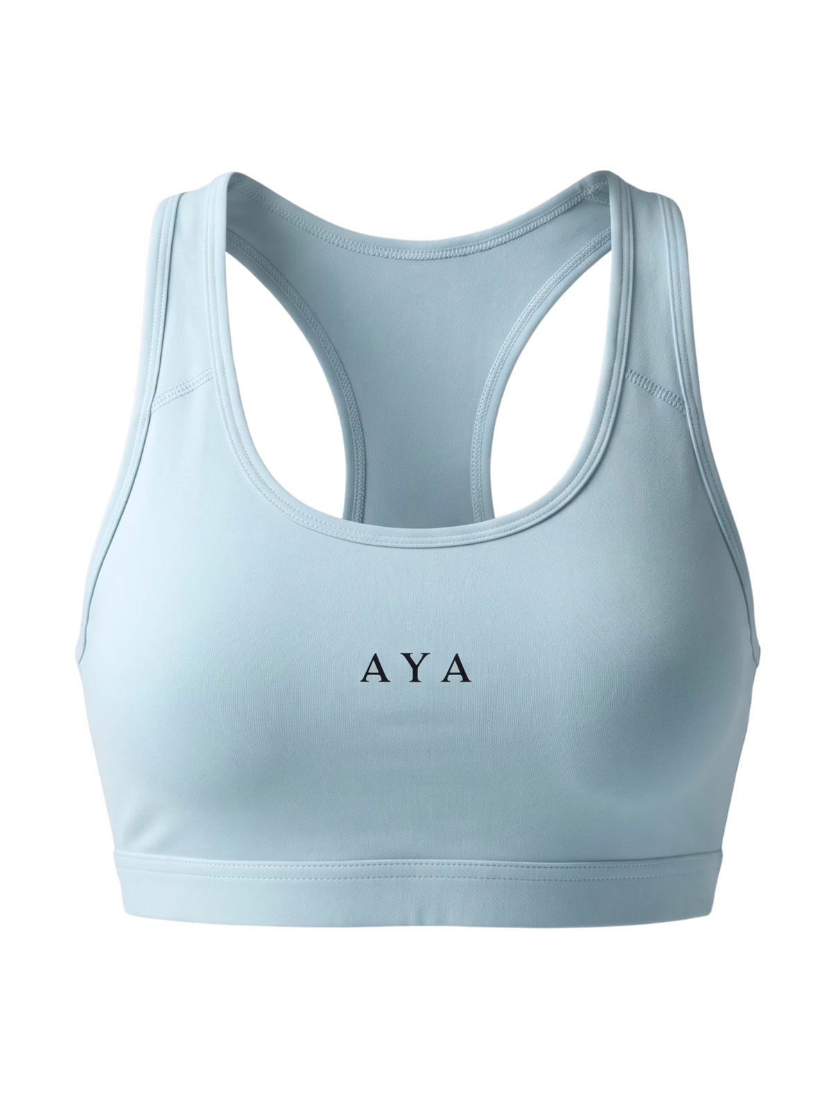 CONTOUR Longline Crop Sujetador Deportivo - Vista posterior y espalda | AYA