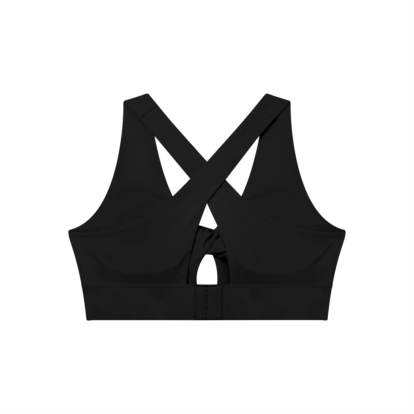 Women's Twist Front V-Neck Sports Bra - 8