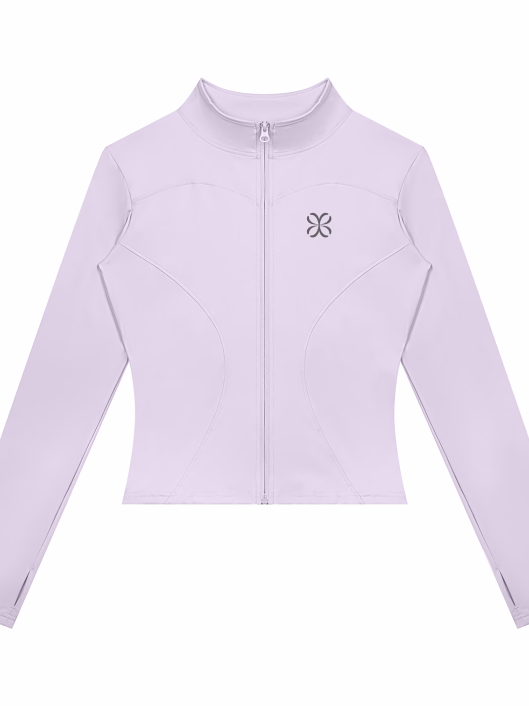 Yoga Sports Jacket · Lavanda Claro en color Lavanda Claro - Vista frontal de estudio | AYA
