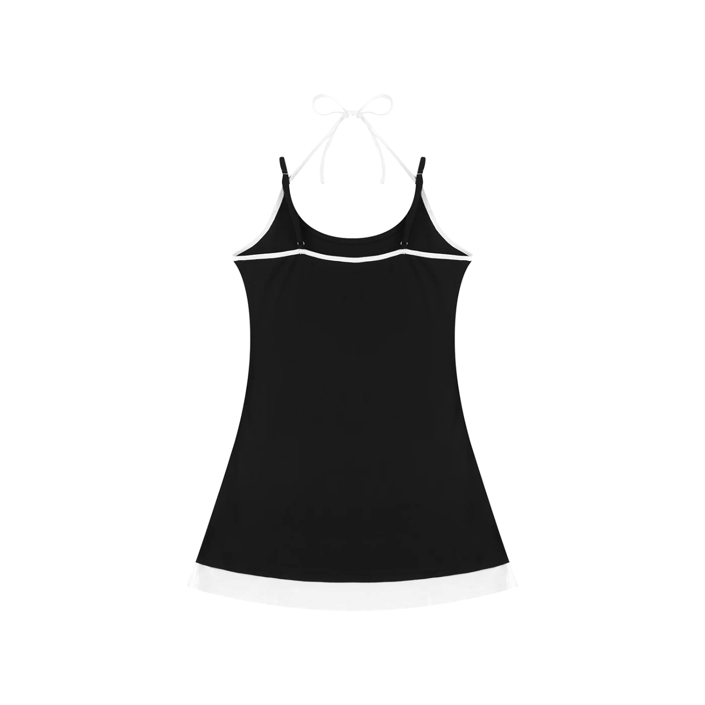 Women’s Color Block Sleeveless Dress - 2