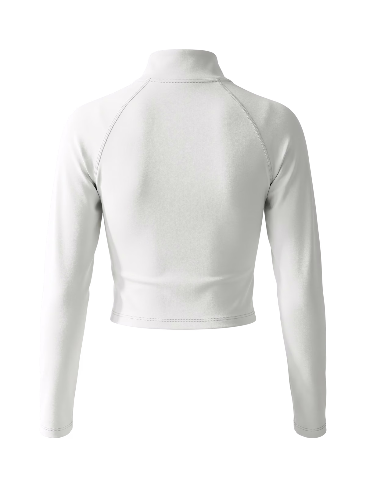 ATELIER Chaqueta Crop Zip - Vista posterior y espalda | AYA