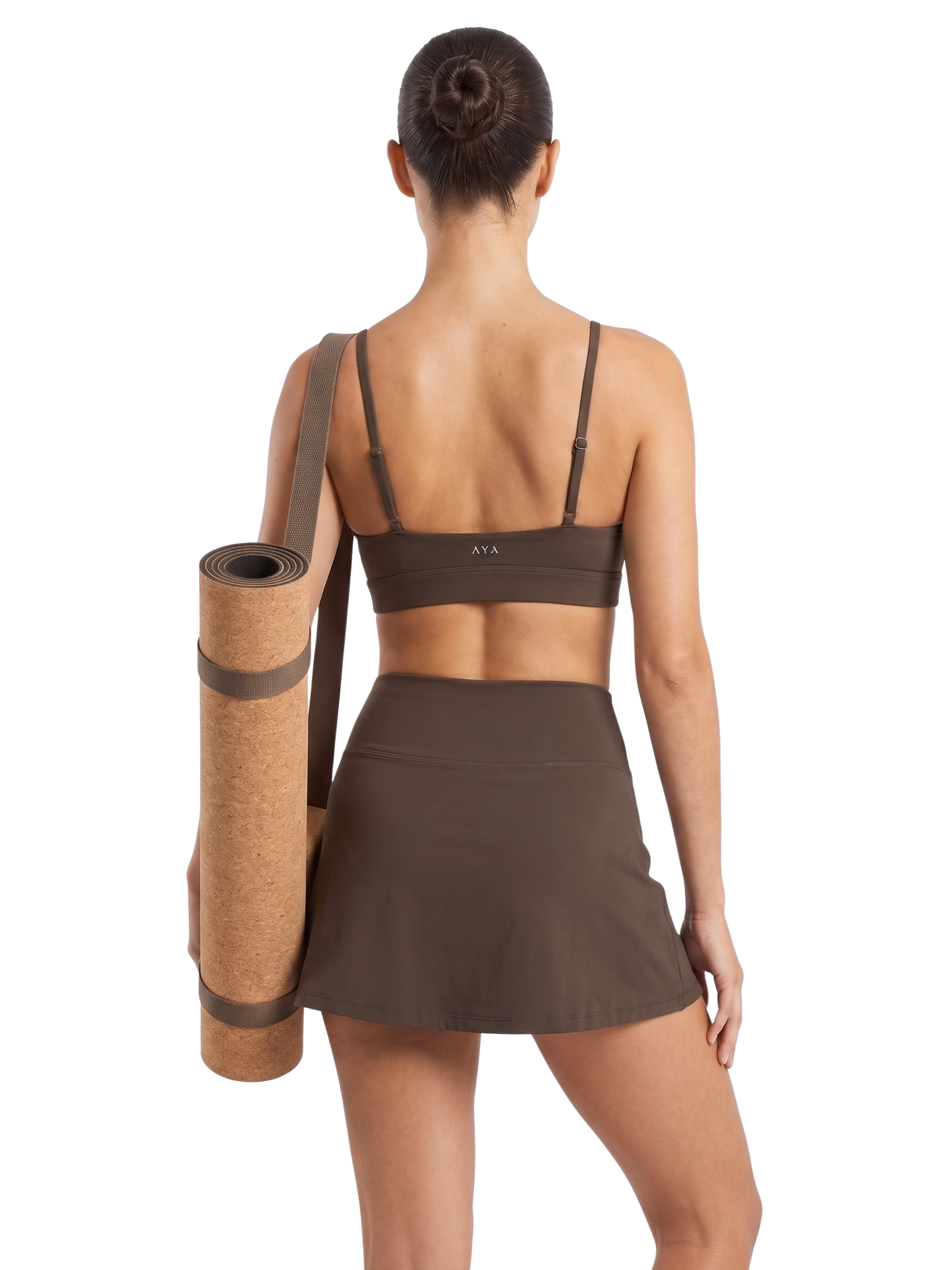 Women’s Cropped V-Neck Sports Bra - 5