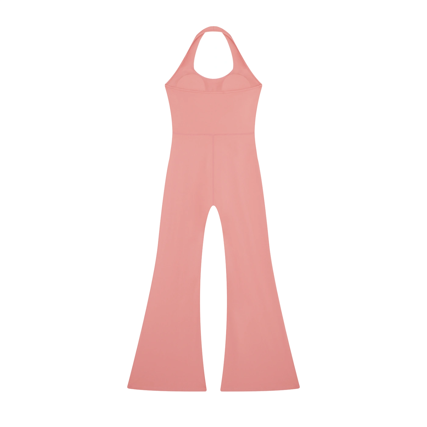 AURA Mono Halter Pernera Flare · Rosa en color Rosa - Vista posterior y espalda | AYA