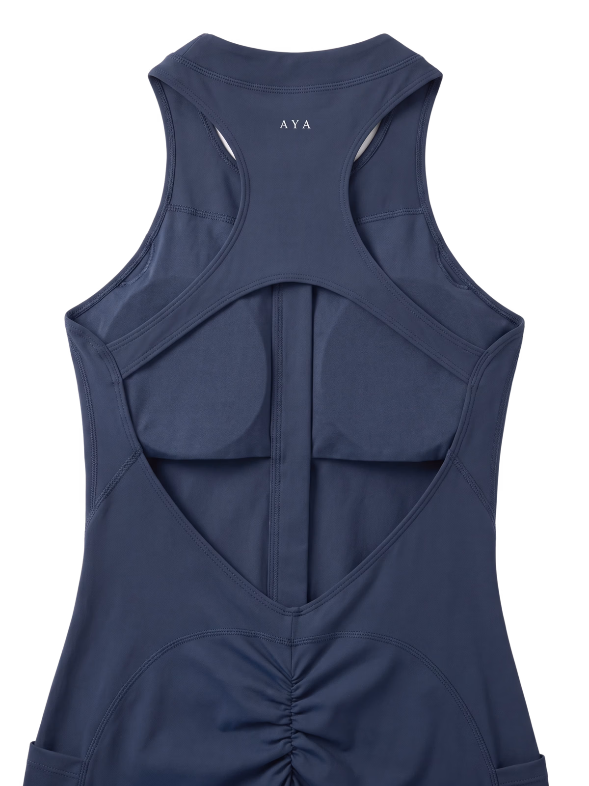 Navy Line Romper - 1