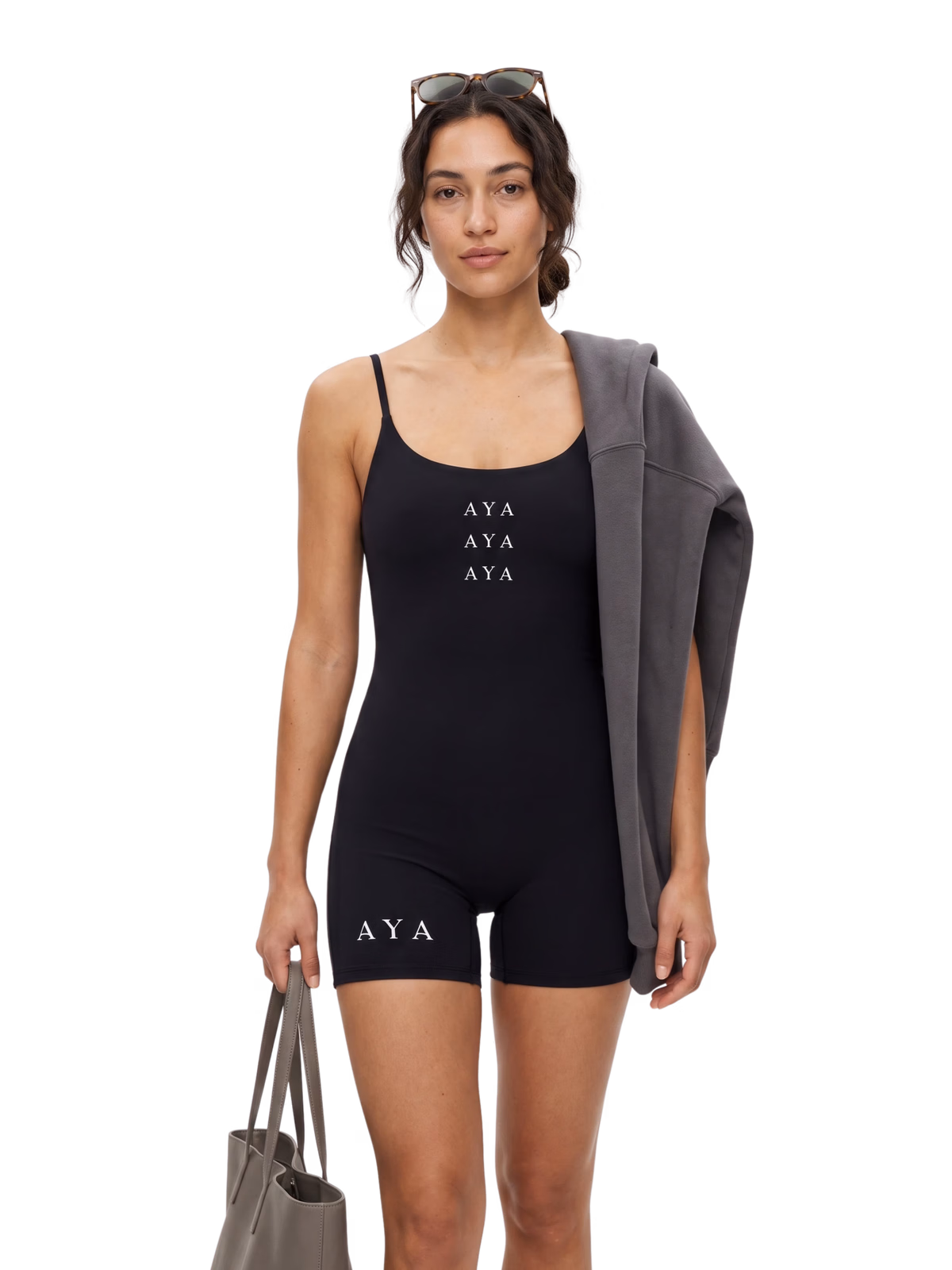 Noir Arc Romper - 1