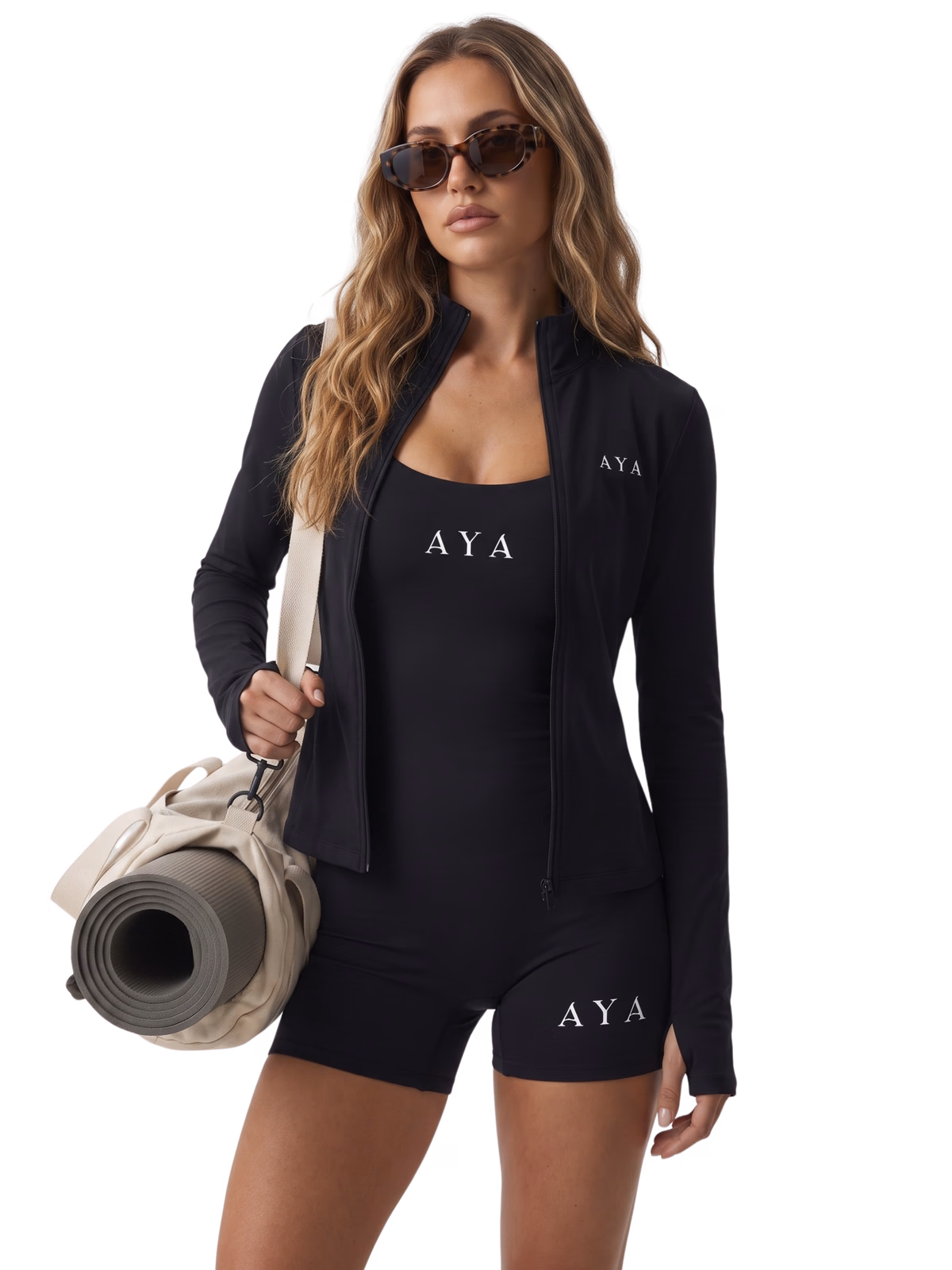 Noir Arc Romper - 1