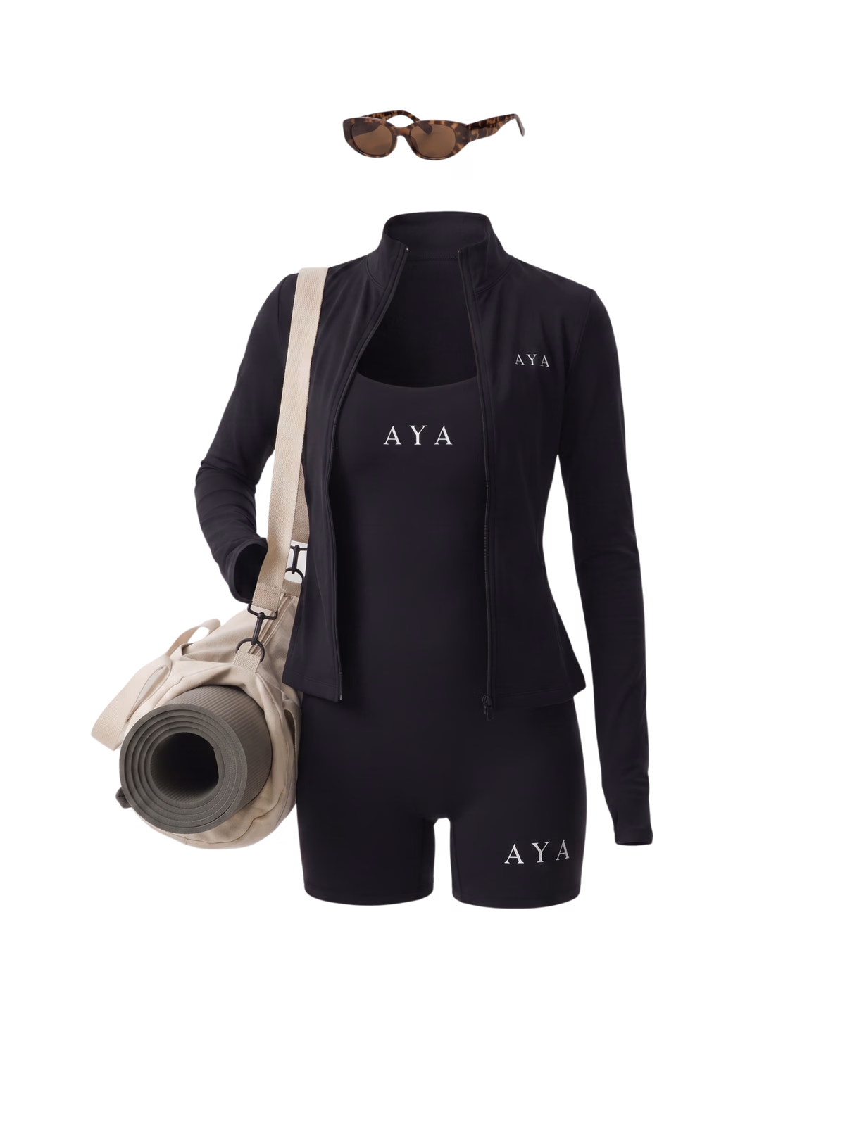 Noir Arc Romper - 2